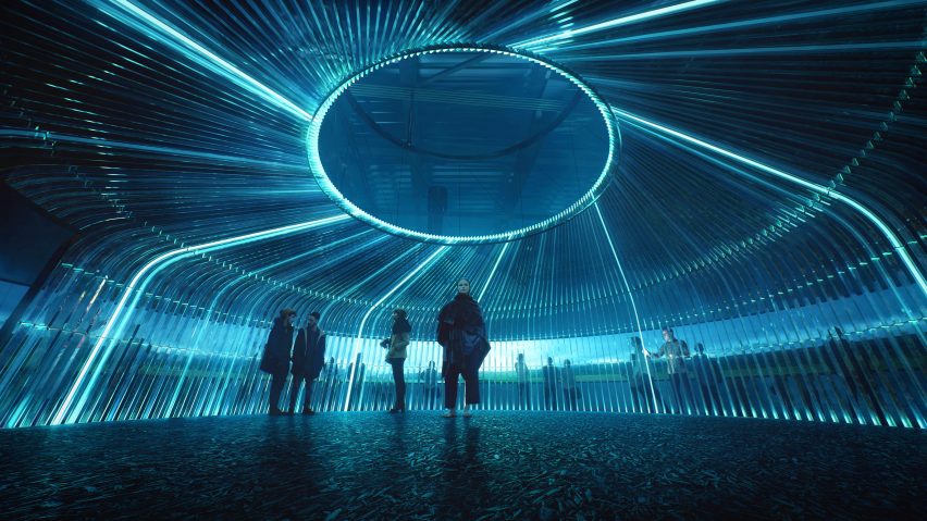 UK Pavilion for Astana Expo by Asif Khan/Brian Eno