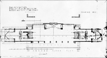 Unbuilt Banff Pavilion - Frank Lloyd Wright Revival Initiative