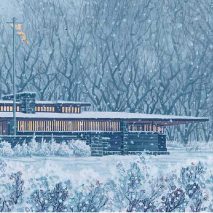 Unbuilt Banff Pavilion - Frank Lloyd Wright Revival Initiative