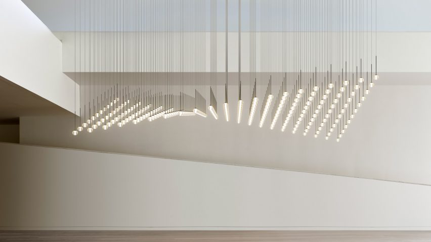 Vibia launches customisable lighting system made up of glass spheres