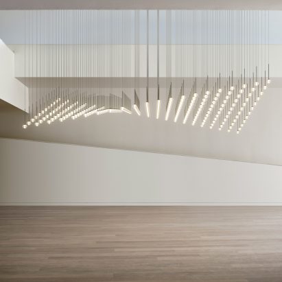 Vibia launches customisable lighting system made up of glass spheres