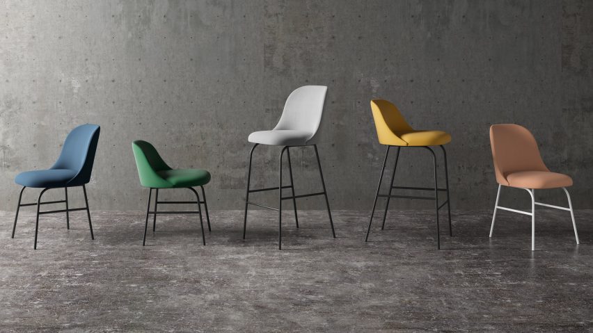 Jaime Hayon designs furniture for Viccarbe based on the movement of sharks