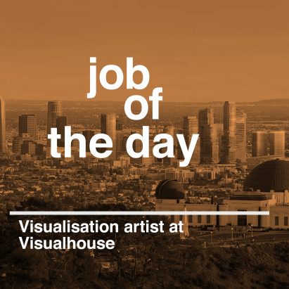 Job of the day: visualisation artist at Visualhouse