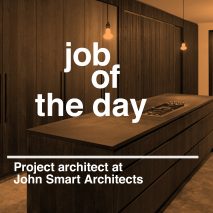 Job of the day: architect at John Smart Architects