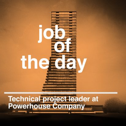 Job of the day: technical project leader at Powerhouse Company
