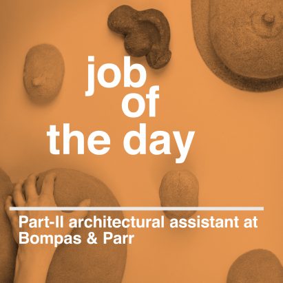 Job of the day: architectural assistant at Bompas & Parr