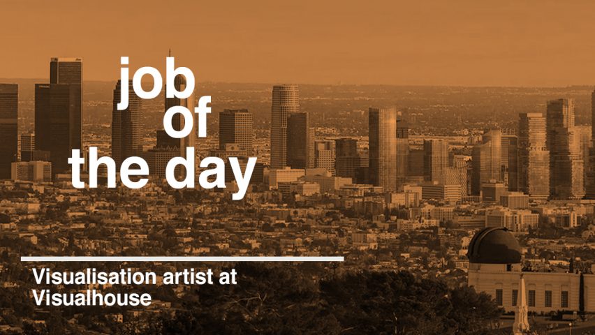 Job of the day: visualisation artist at Visualhouse