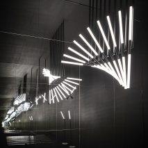OMA’s XY 180 lighting can be used to create geometric patterns