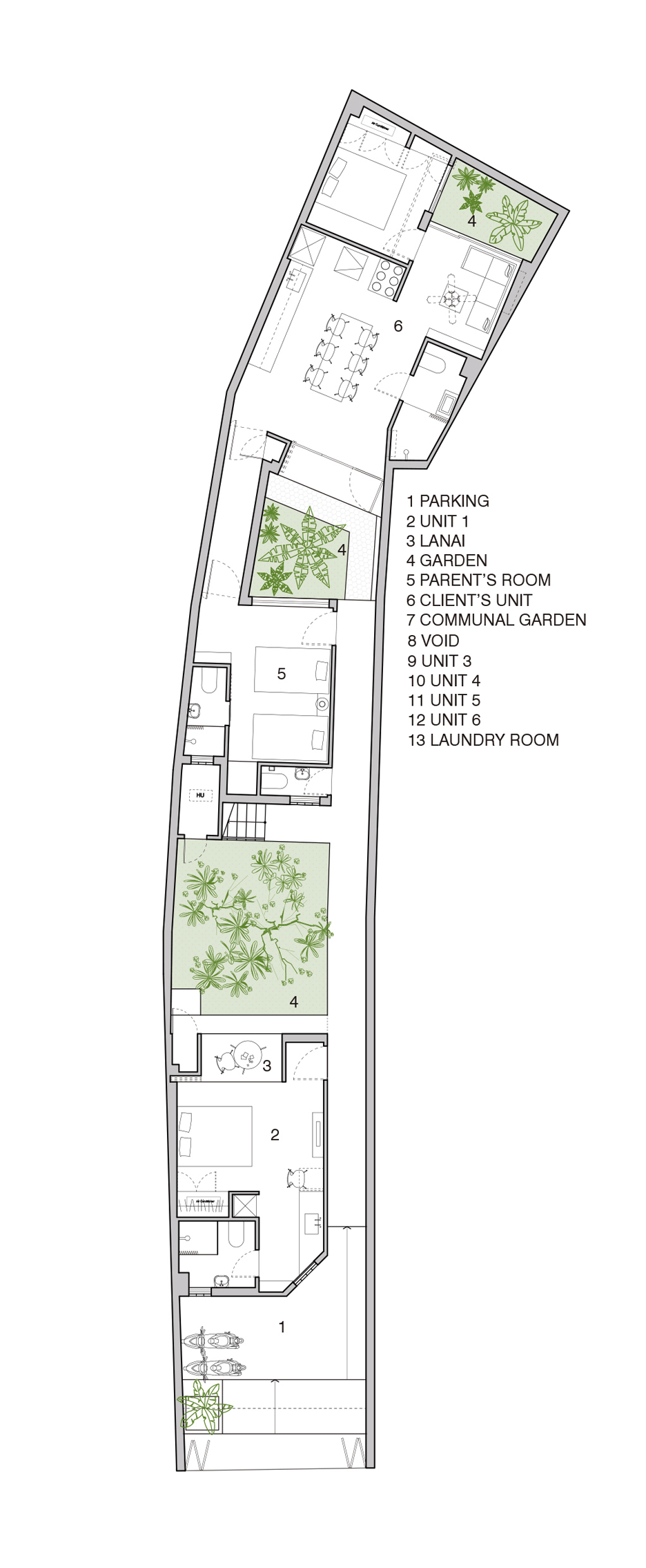 Apartment in Binh Thanh by SDA