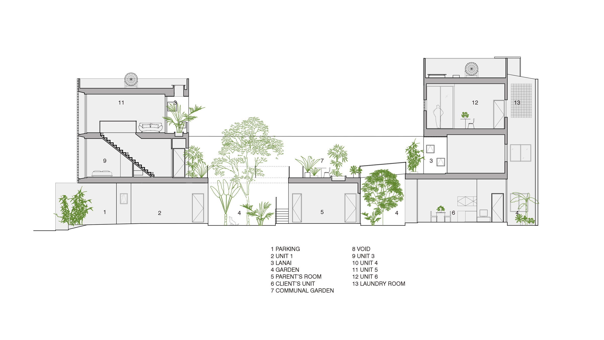 Apartment in Binh Thanh by SDA