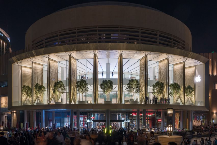 Apple Dubai Mall by Foster + Partners