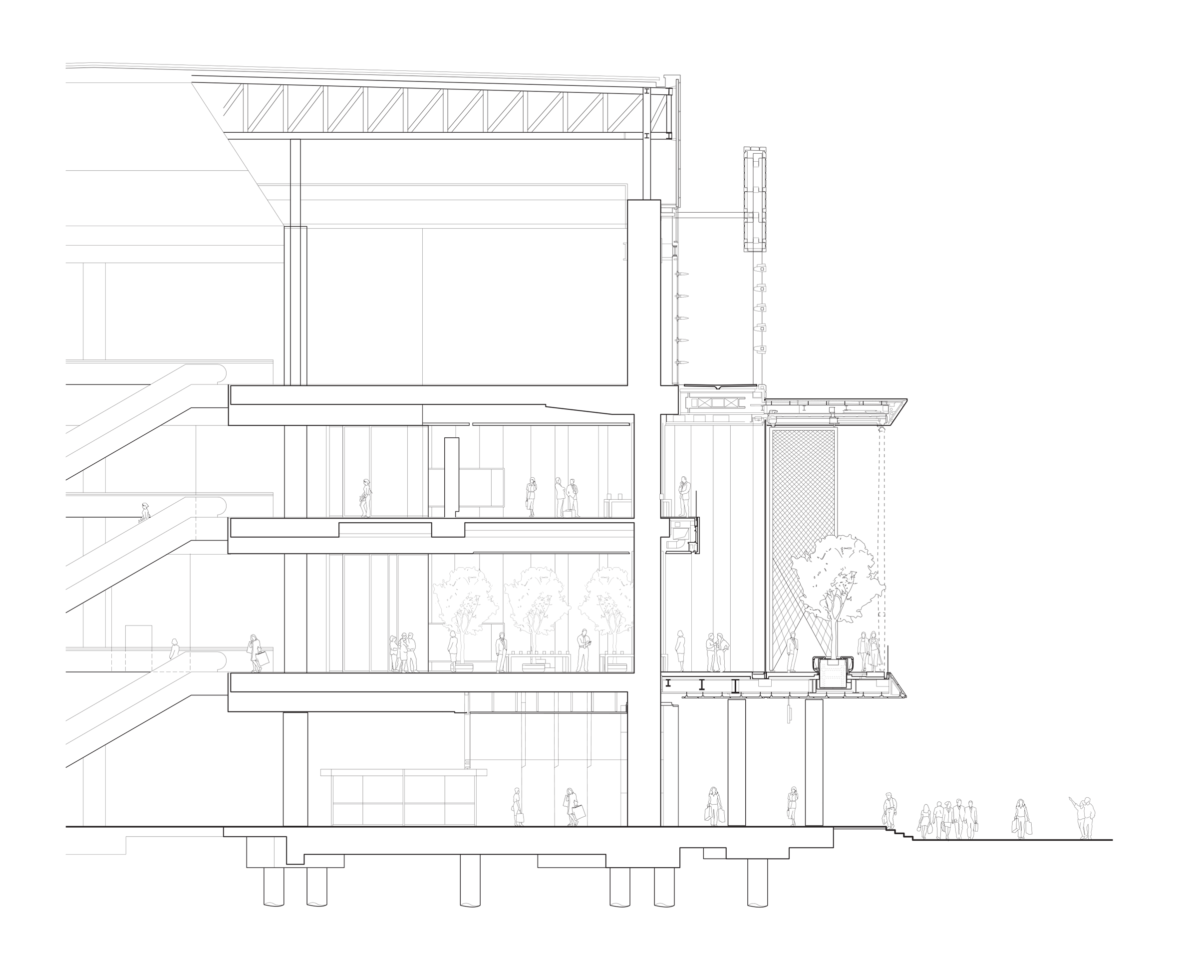 Apple Dubai Mall by Foster + Partners