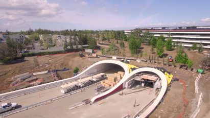 Apple Park drone footage by Matthew Roberts