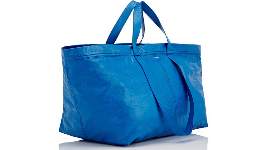 Balenciaga sells £1,705 version of IKEA’s blue tote bag worth 40p