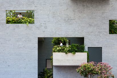 Binh House by Vo Trong Nghia Architects