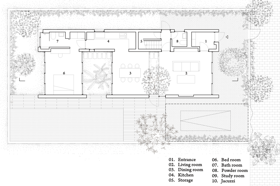 Binh House by Vo Trong Nghia Architects