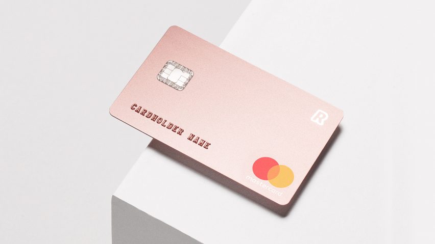 Blond creates stripped-back bank card for financial services startup Revolut