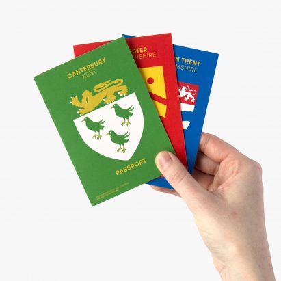 Tim Gambell and Alfons Hooikaas third-place Brexit passport design