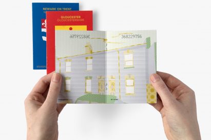 Tim Gambell and Alfons Hooikaas third-place Brexit passport design