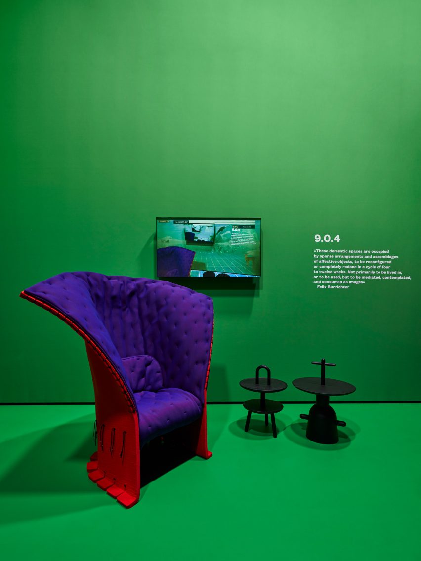 Cassina 9.0 exhibition by Patricia Urquiola
