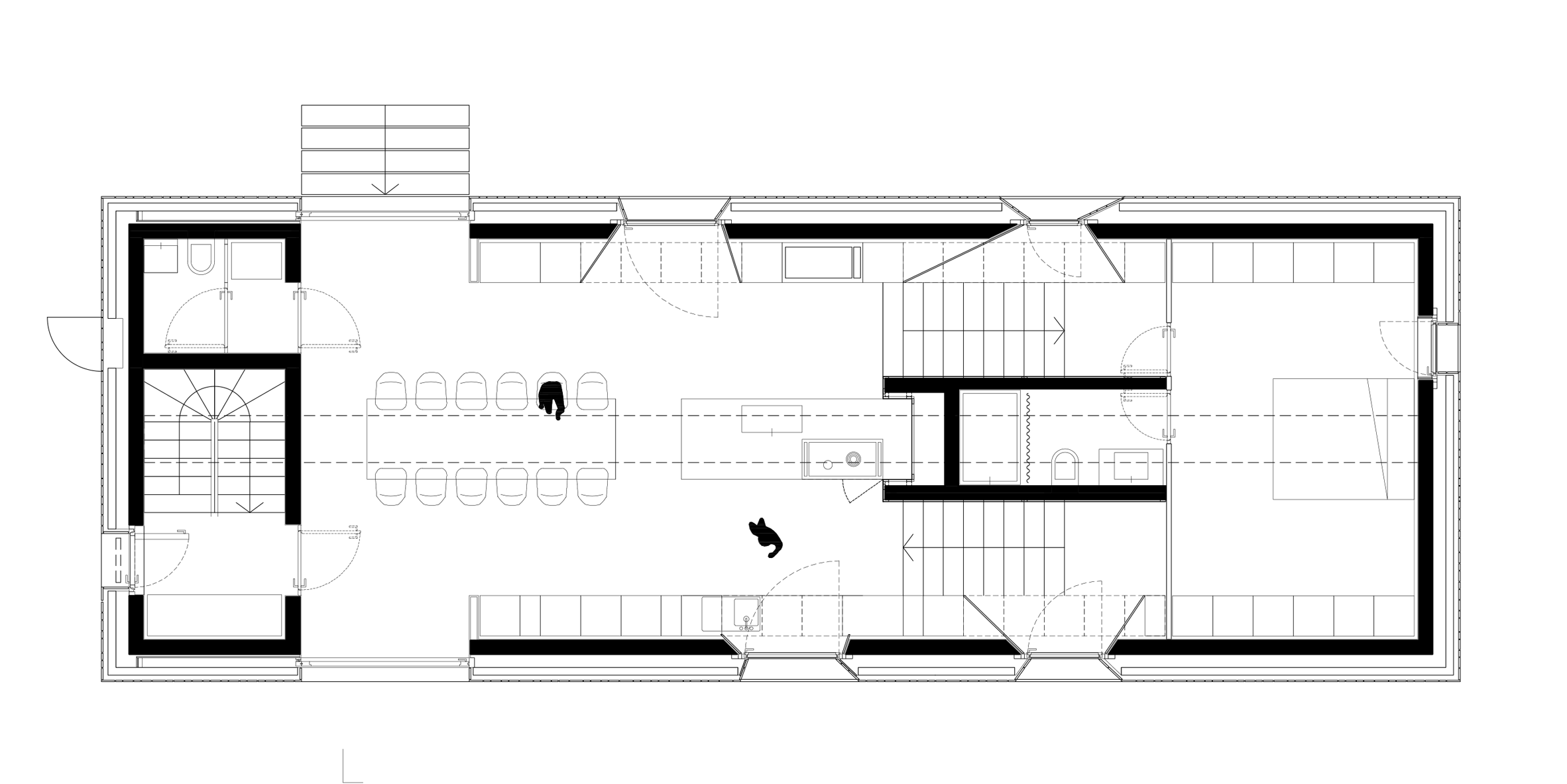 Chimney House by Dekleva Gregoric Architects