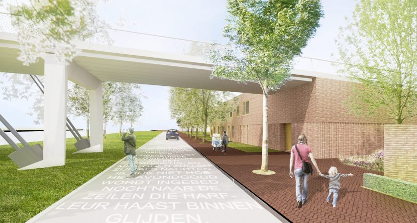 Dafne Schippers Bridge by NEXT architects and Rudy Uytenhaak Architectenbureau