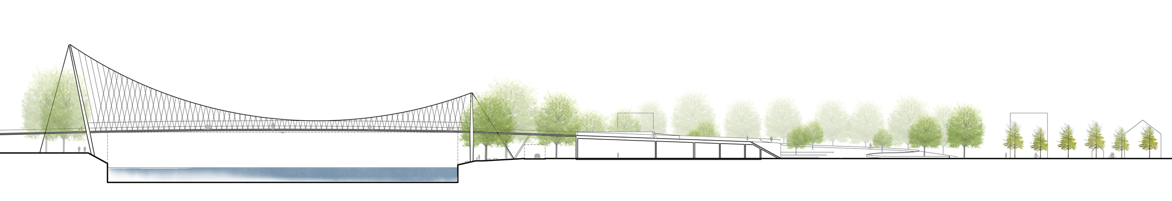 Dafne Schippers Bridge by NEXT architects and Rudy Uytenhaak Architectenbureau