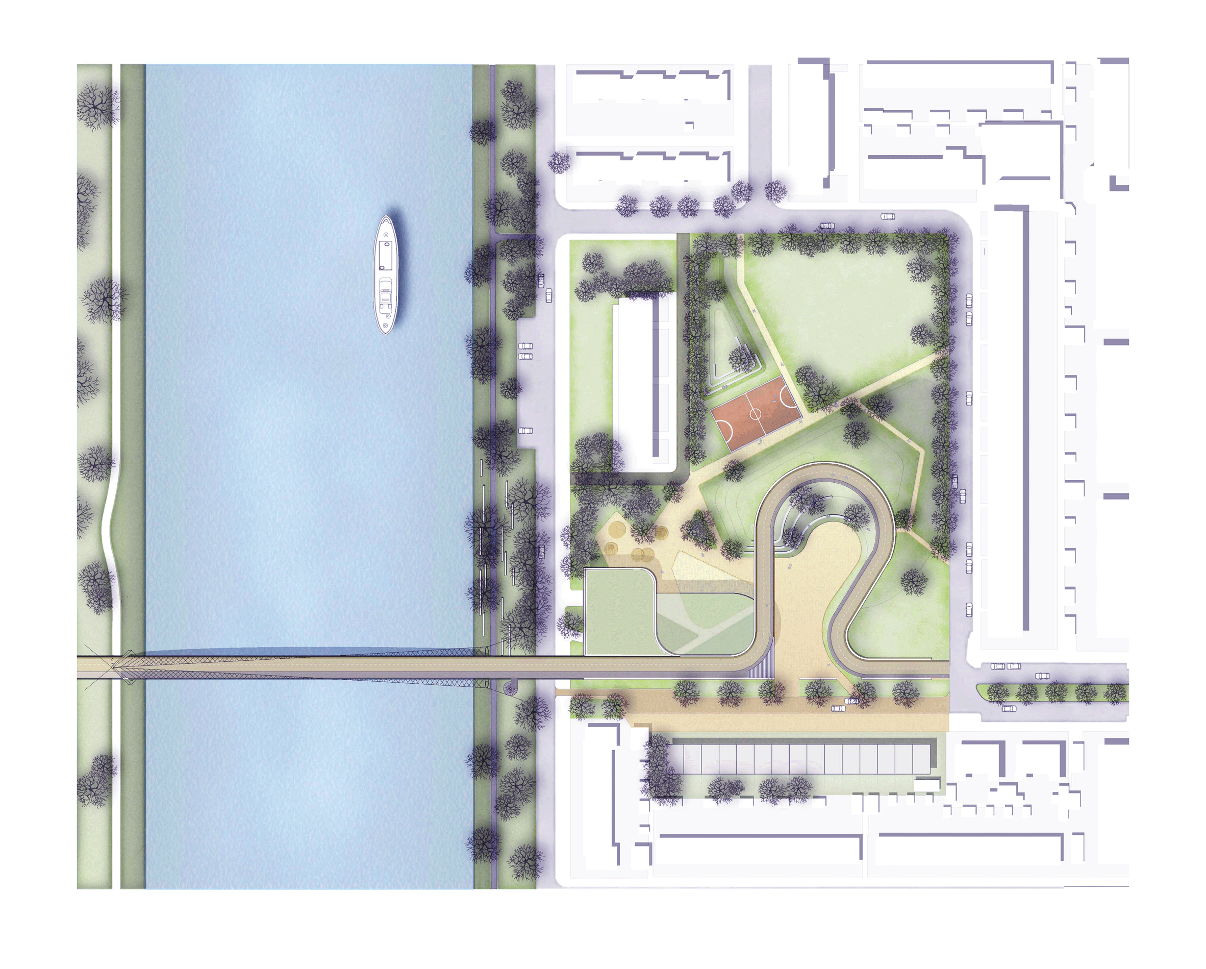 Dafne Schippers Bridge by NEXT architects and Rudy Uytenhaak Architectenbureau