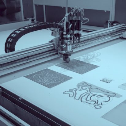 Dezeen at IKEA Festival: robot paints student artwork on day five