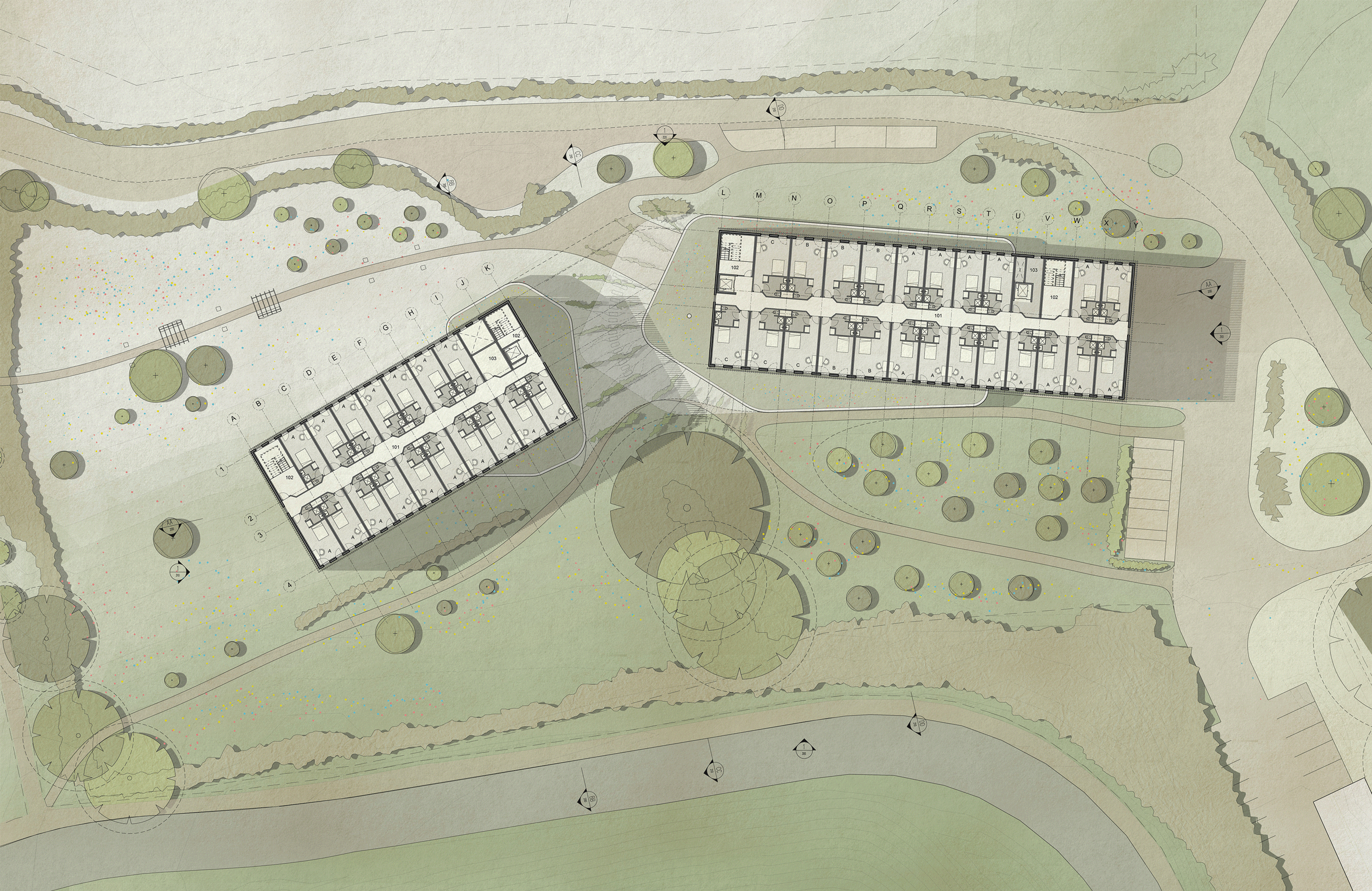 The Eden Project hotel by Tate Harmer