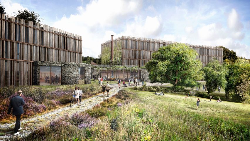 The Eden Project hotel by Tate Harmer