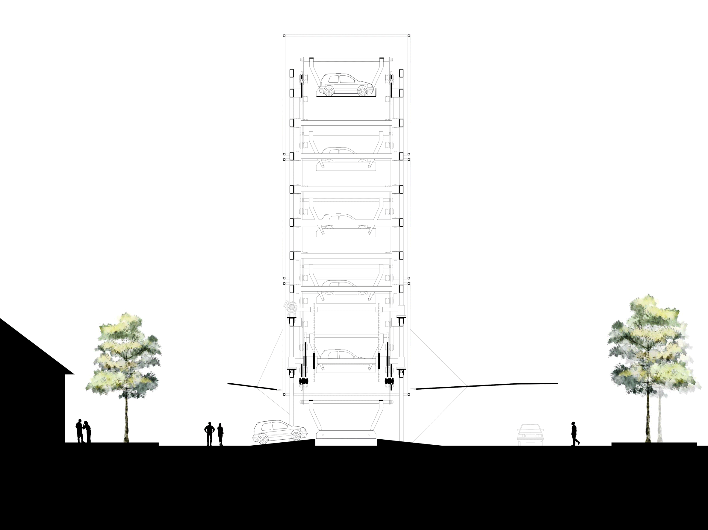 Ennead Lab Car Charging Station