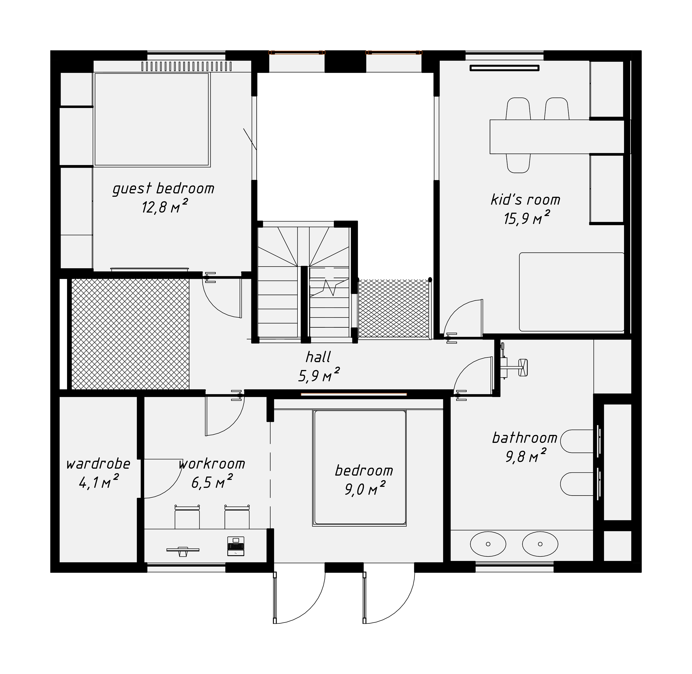 Family House by Ruetemple