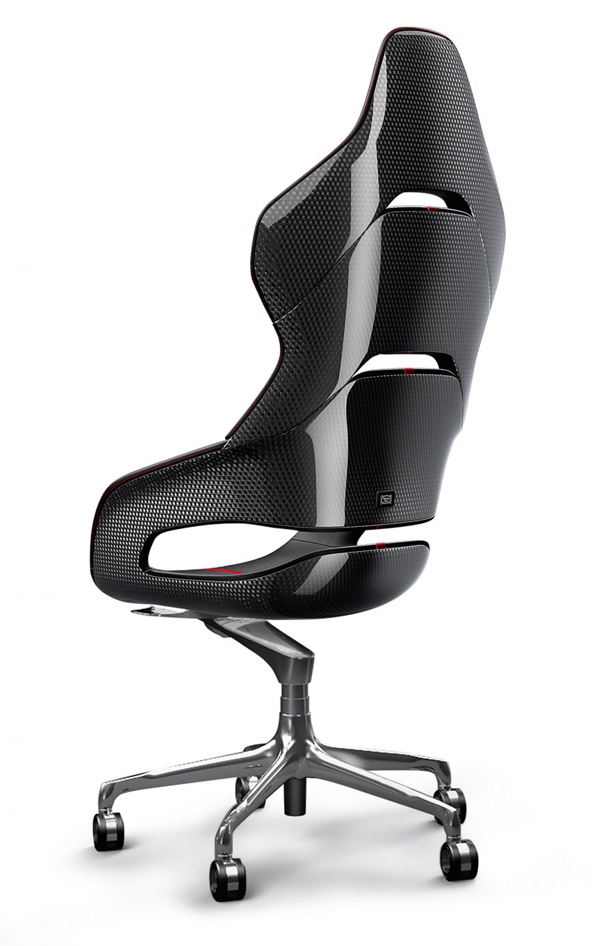Ferrari and Poltrona Frau chair