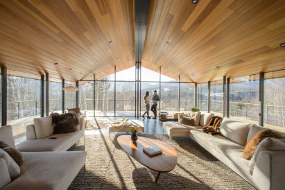 Glass Trefoil House by J Roc Design