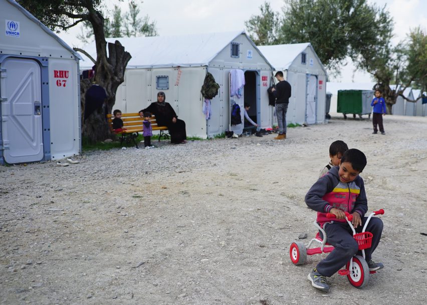 Ten thousand IKEA refugee shelters left unused over fire fears, United Nations admits