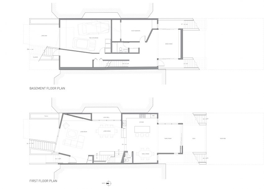 Plan of Noe Valley House by IwamotoScott