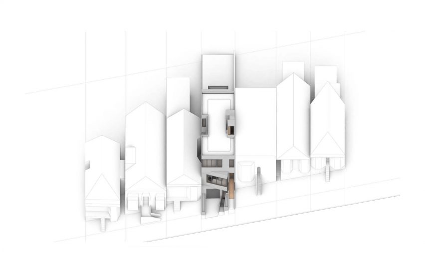 Diagram of Noe Valley House by IwamotoScott