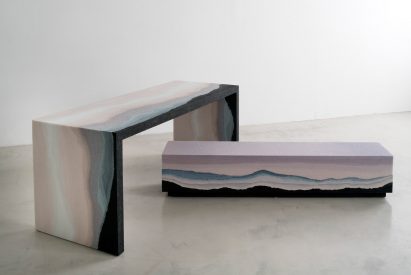Escape Bench + Desk by Fernando Mastrangelo