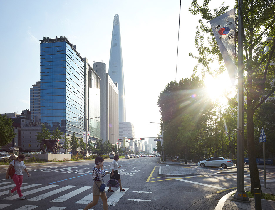Kohn Pedersen Fox tower South Korea