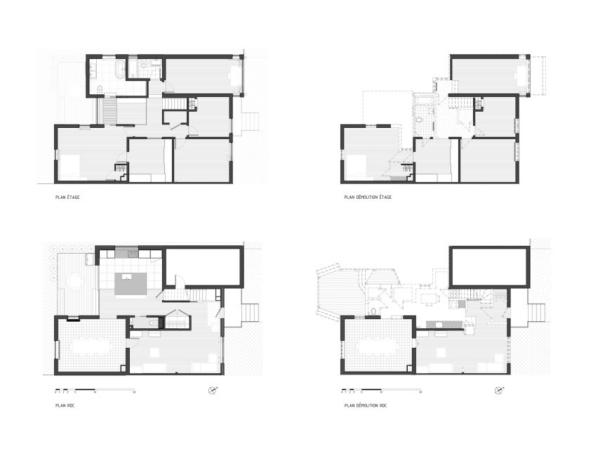 Plan of La Cardinale by L. McComber Architects