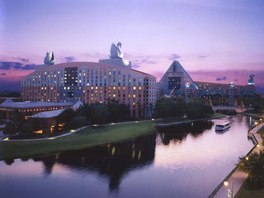 Walt Disney World Swan resort by Michael Graves