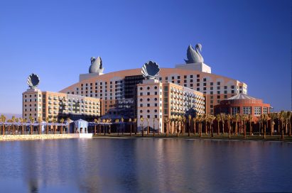 Walt Disney World Swan resort by Michael Graves
