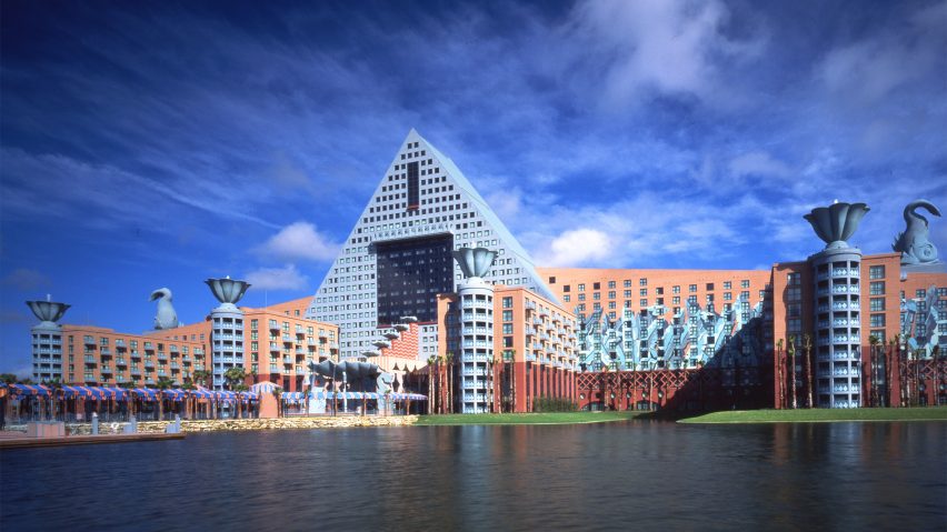 Walt Disney World Swan resort by Michael Graves