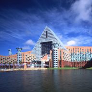 Walt Disney World Dolphin hotel by Michael Graves