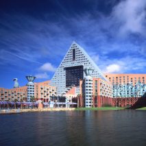 Walt Disney World Dolphin hotel by Michael Graves