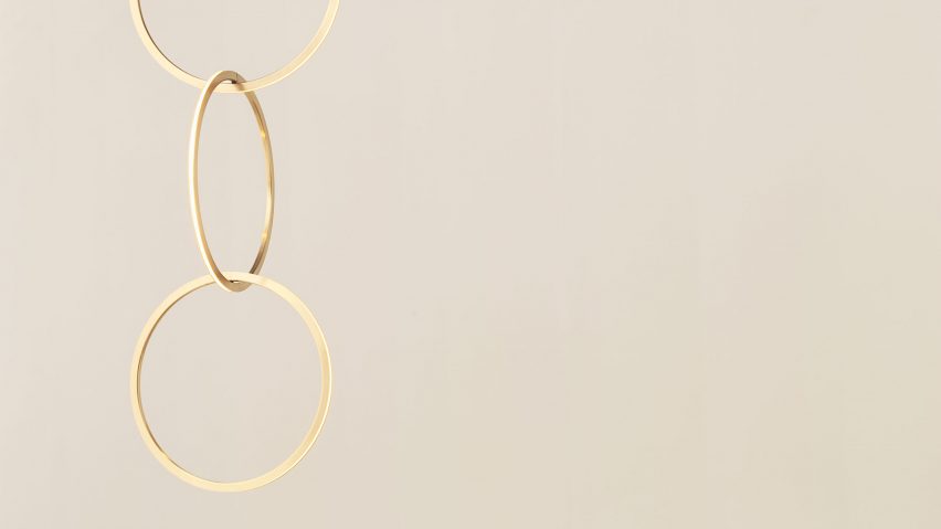 Resident’s Circus pendants connect together to form a “never-ending chain of light”