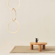 Resident’s Circus pendants connect together to form a “never-ending chain of light”