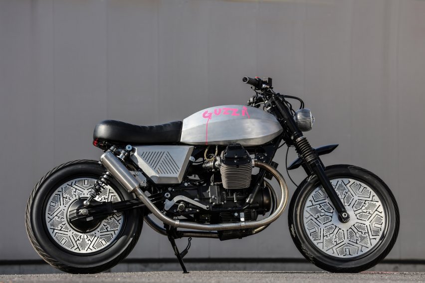 Tomoto Tom Dixon motorcycle for Moto Guzzi