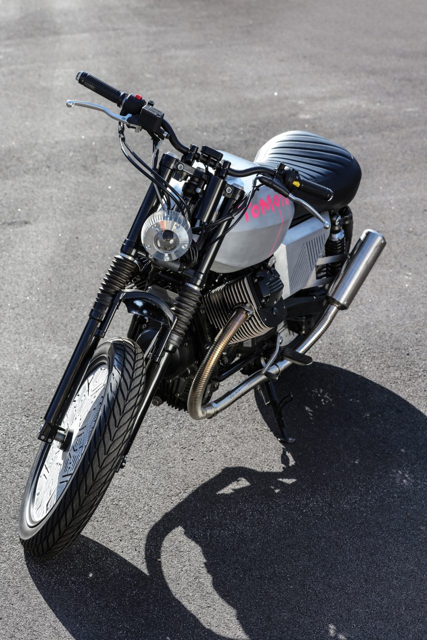 Tomoto Tom Dixon motorcycle for Moto Guzzi